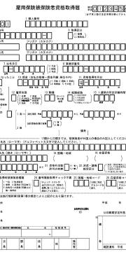 雇用保険被保険者資格取得届